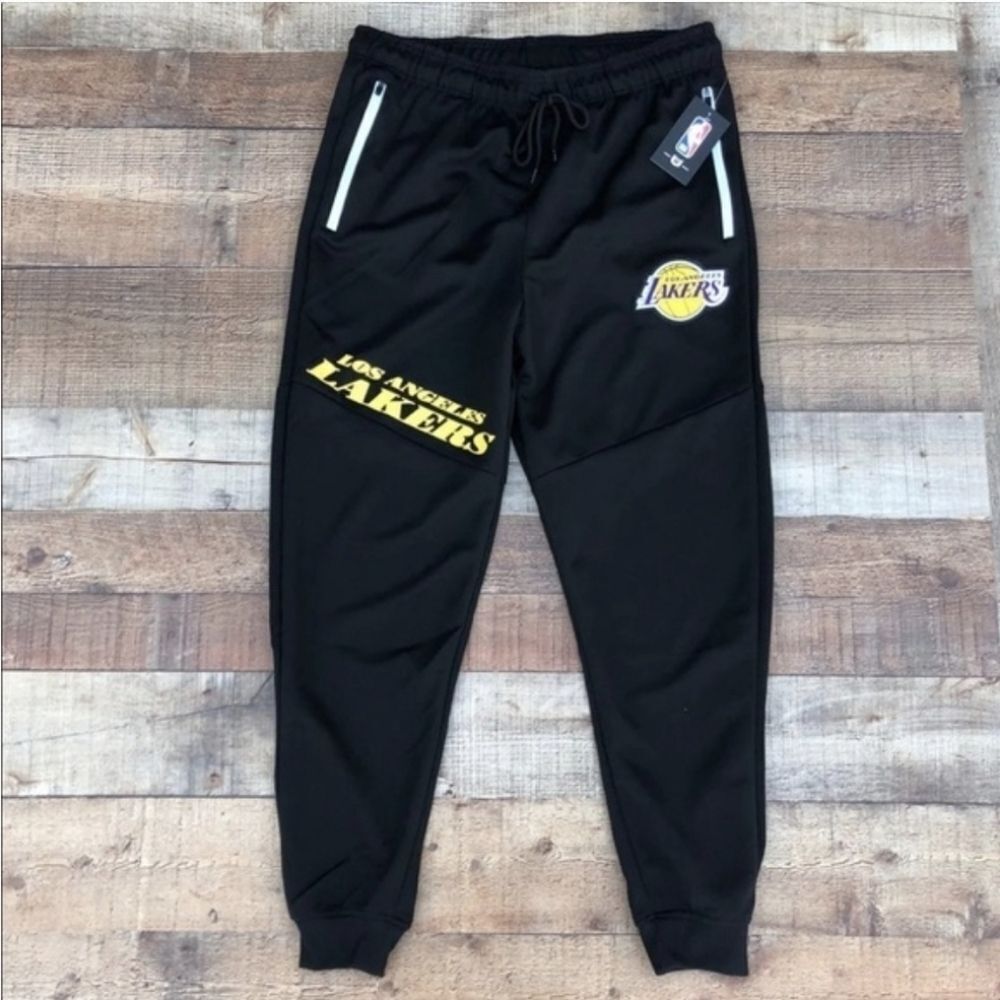 NWT NBA‎ LA Lakers Tapered Sweatpant Joggers
